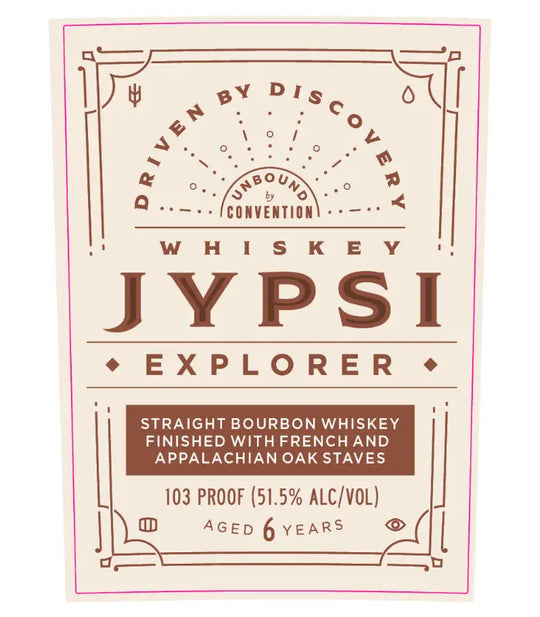 Whiskey JYPSI Explorer Straight Bourbon Whiskey | The Barrel Tap