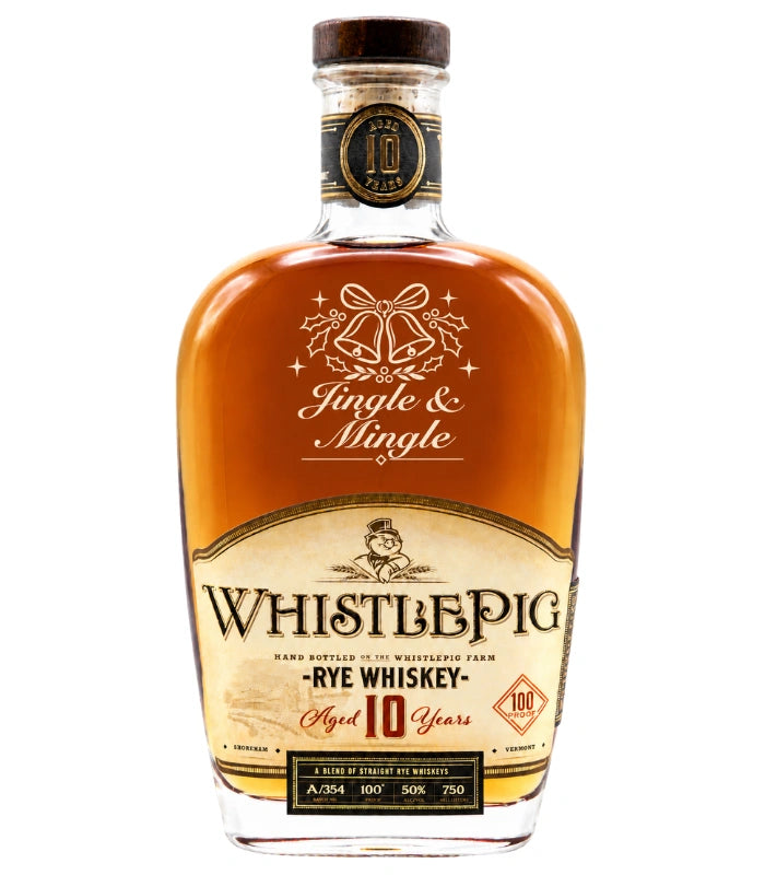 WhistlePig 10 Year Christmas Engraving Edition 750mL