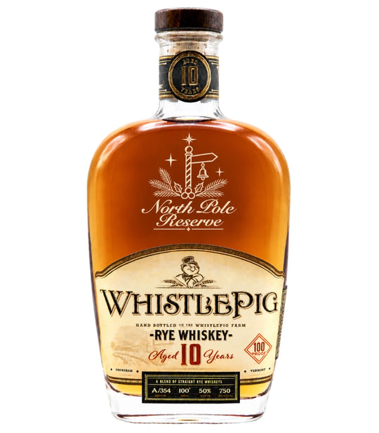 WhistlePig 10 Year Christmas Engraving Edition 750mL