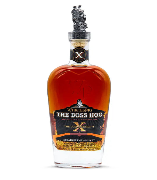 WhistlePig Boss Hog X 'The Commandments' Straight Rye Whiskey