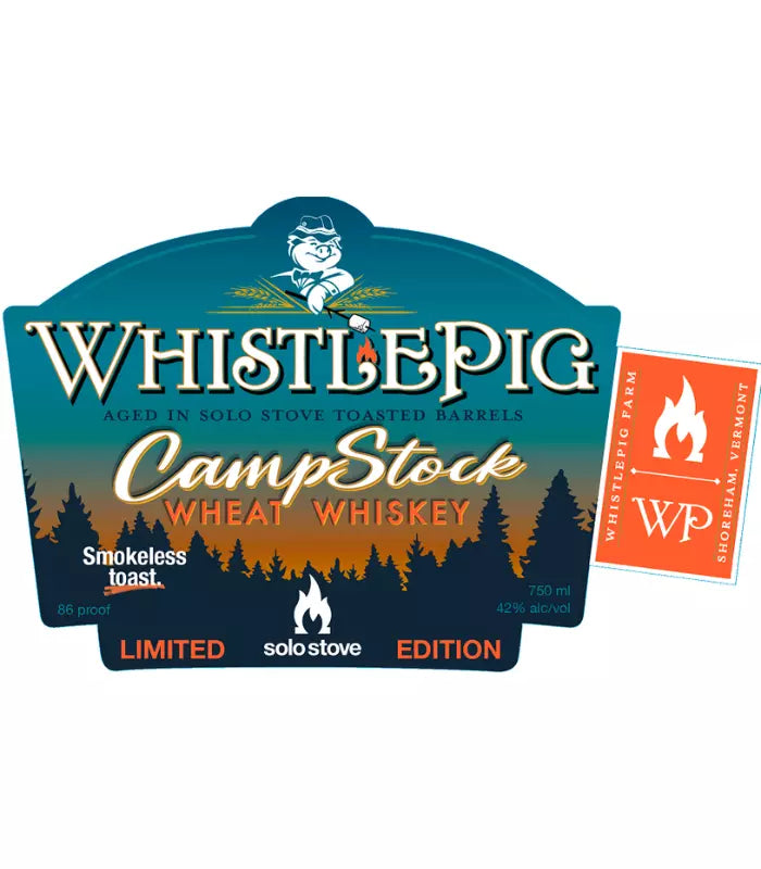 WhistlePig Camp Stock Limited Edition Wheat Whiskey 750mL