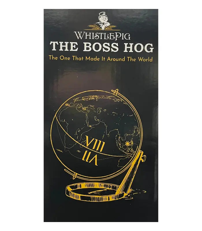 WhistlePig The Boss Hog VII - VIII The One That Made It Around The World 17 Year Old