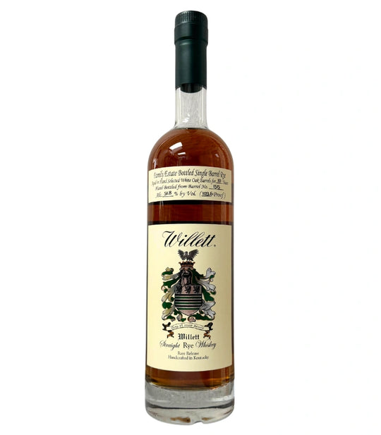 Willett Family Estate 10 Year Single Barrel Rye #1515 "Decade Neat" 103.6 Proof