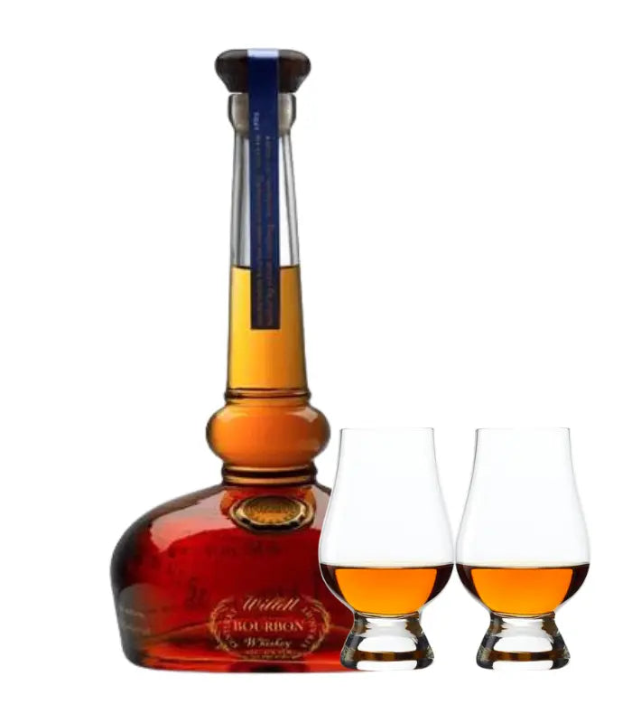 Willett Pot Still Reserve Bourbon Whiskey & Glencairn Set Bundle