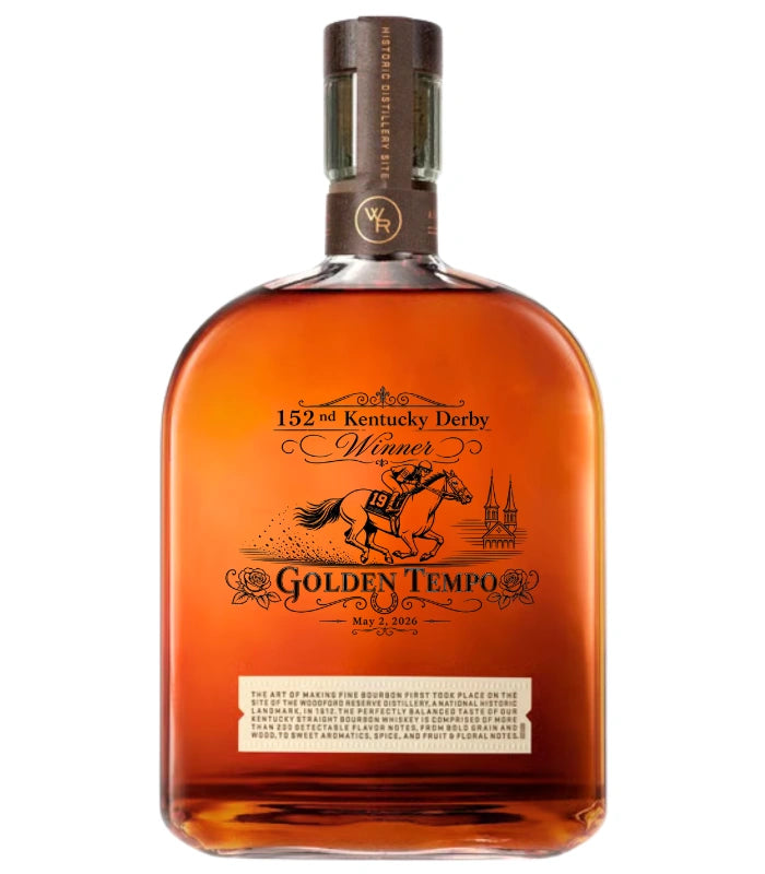 Woodford Reserve Bourbon Golden Tempo Champion Edition 750mL