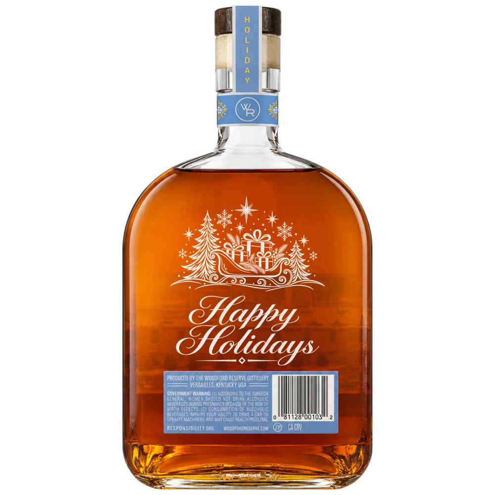 Woodford Reserve Holiday Bourbon 2026 Engraved Edition 1L