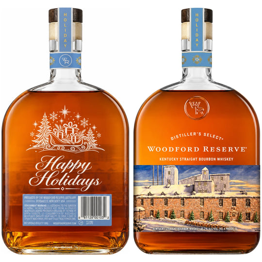 Woodford Reserve Holiday Bourbon 2026 Engraved Edition 1L