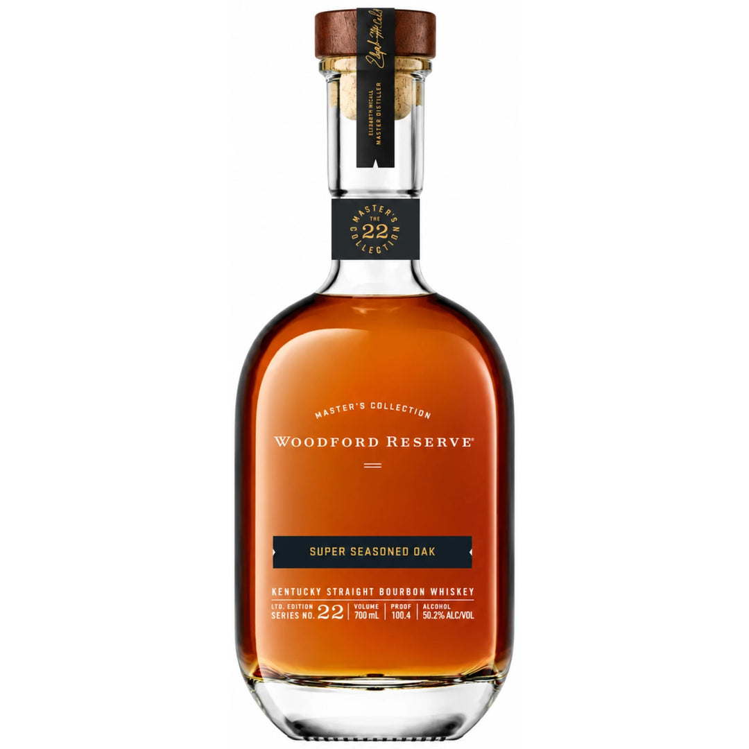 Bottle of Woodford Reserve Master's Collection No. 22 Super Seasoned Oak Kentucky Straight Bourbon Whiskey 700mL