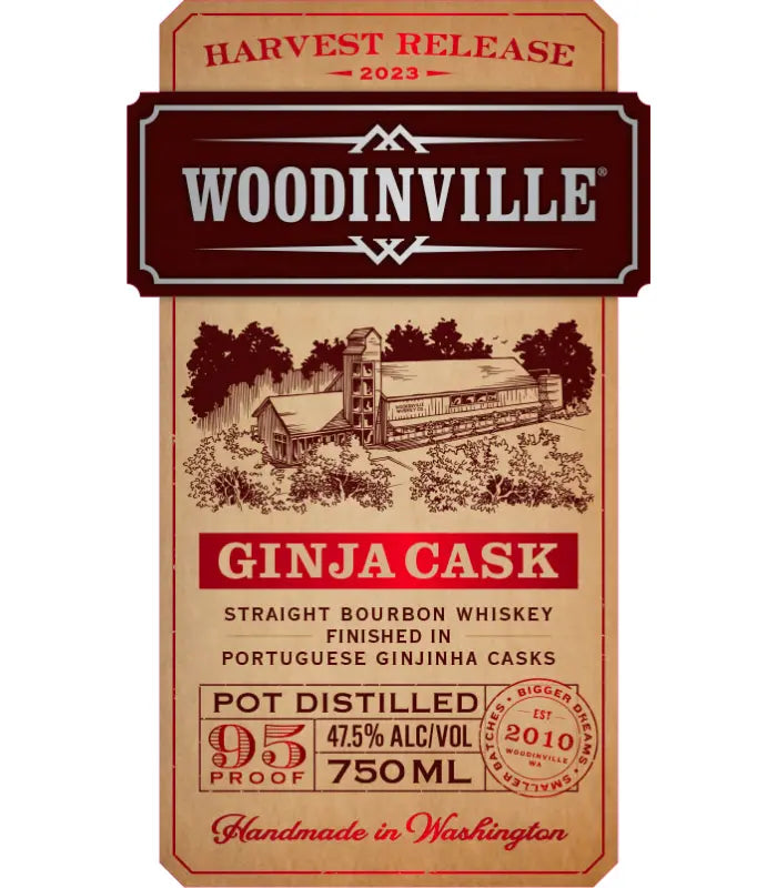 Woodinville Ginja Cask Straight Bourbon 750mL