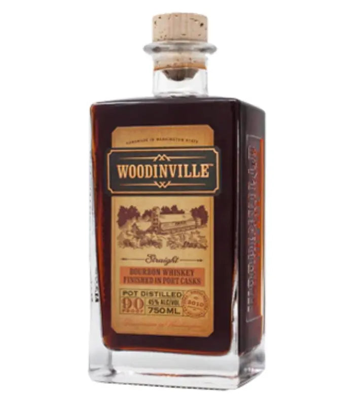 Woodinville Whiskey Straight Bourbon Port Finished 750mL