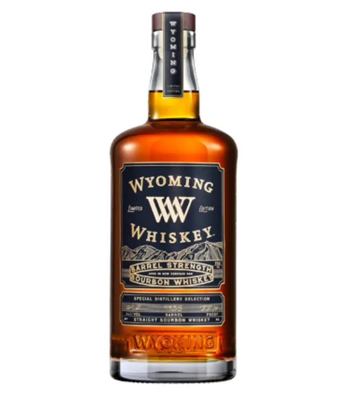 Wyoming Whiskey Barrel Strength Bourbon 750mL