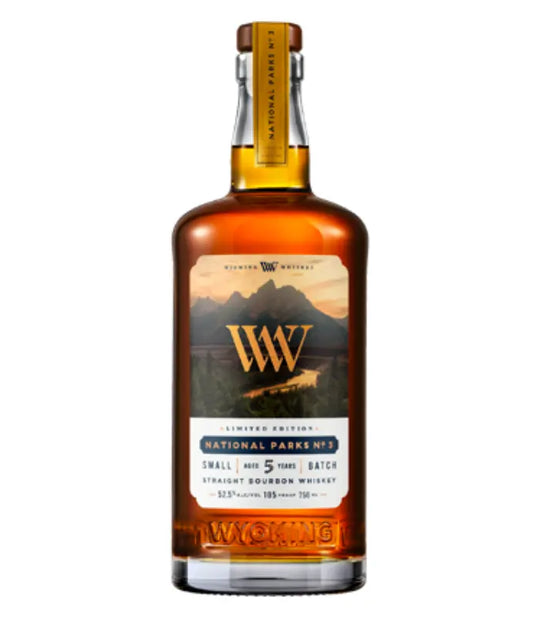 Wyoming Whiskey National Parks No. 3 Small Batch Bourbon Whiskey 750mL