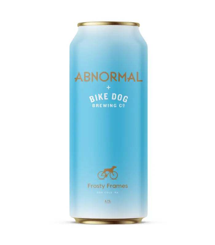 Buy Abnormal Brewing x Bike Dog Brewing Frosty Frames DDH IPA 4-Pack Online - The Barrel Tap Online Liquor Delivered
