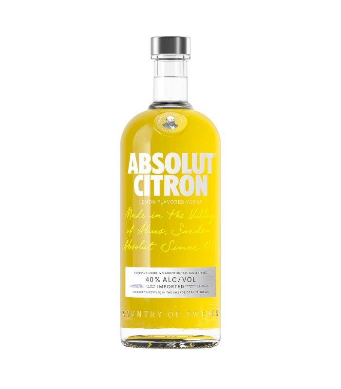 Buy Absolut Citron Vodka 750mL Online - The Barrel Tap Online Liquor Delivered