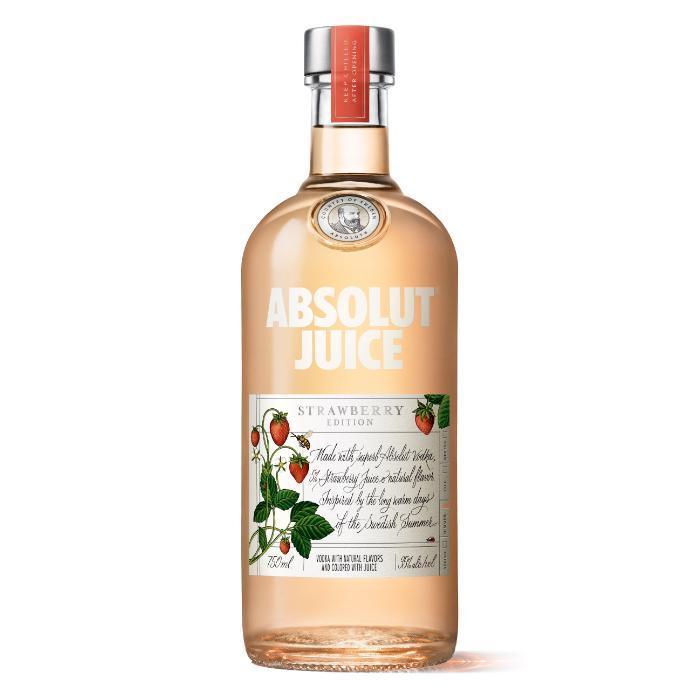 Buy Absolut Juice Strawberry Edition Vodka 750mL Online - The Barrel Tap Online Liquor Delivered
