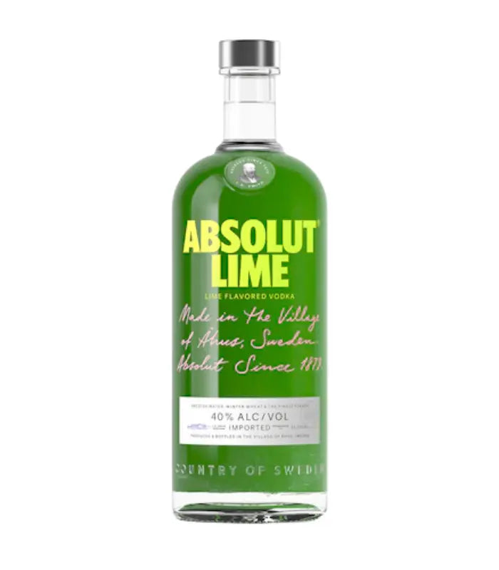 Buy Absolut Lime Vodka 750mL Online - The Barrel Tap Online Liquor Delivered