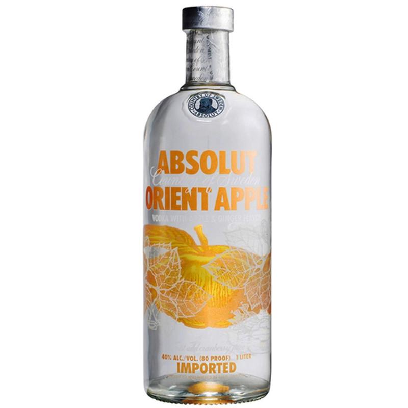 Buy Absolut Orient Apple Vodka 750mL Online - The Barrel Tap Online Liquor Delivered