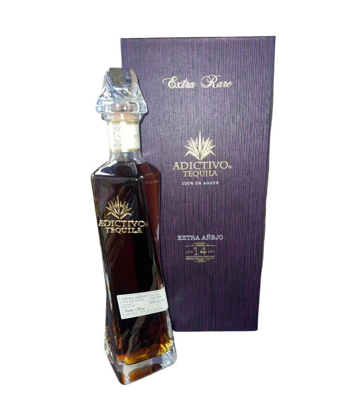 Buy Adictivo 14 Years Extra Rare Sherry Cask Extra Anejo King's Edition Tequila 750mL Online - The Barrel Tap Online Liquor Delivered