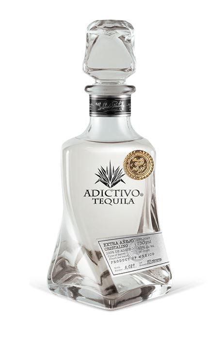 Buy Adictivo Extra Anejo Cristalino Tequila 750mL Online - The Barrel Tap Online Liquor Delivered