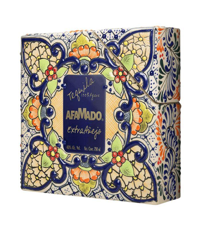 Buy Afamado Extra Anejo Ceramic Tequila 750mL Online - The Barrel Tap Online Liquor Delivered
