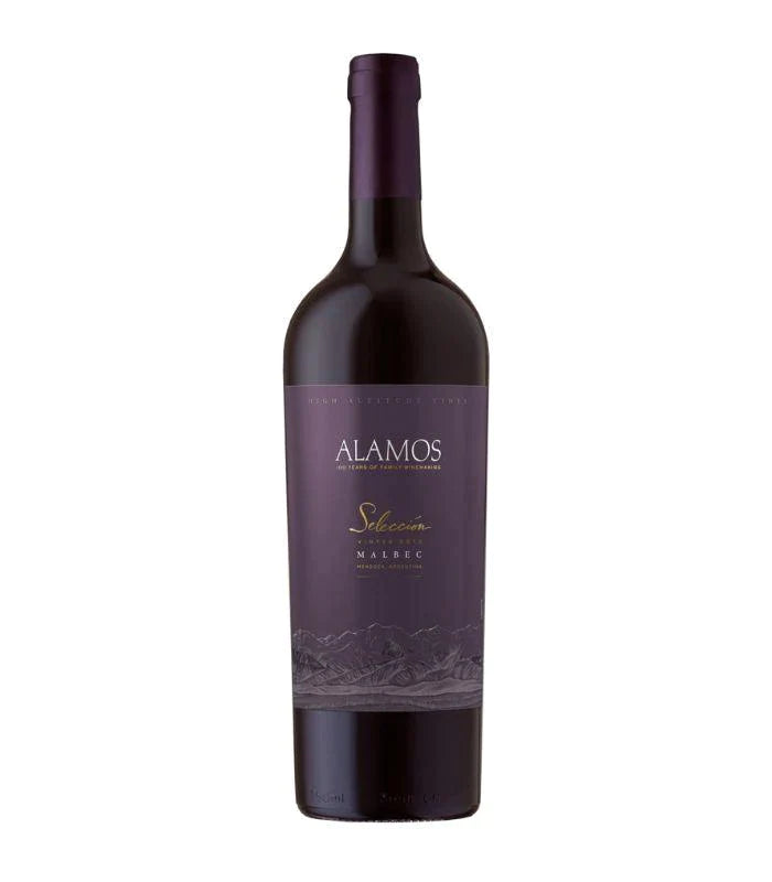 Buy Alamos Mendoza Argentina Seleccion Malbec Red Wine 750mL Online - The Barrel Tap Online Liquor Delivered