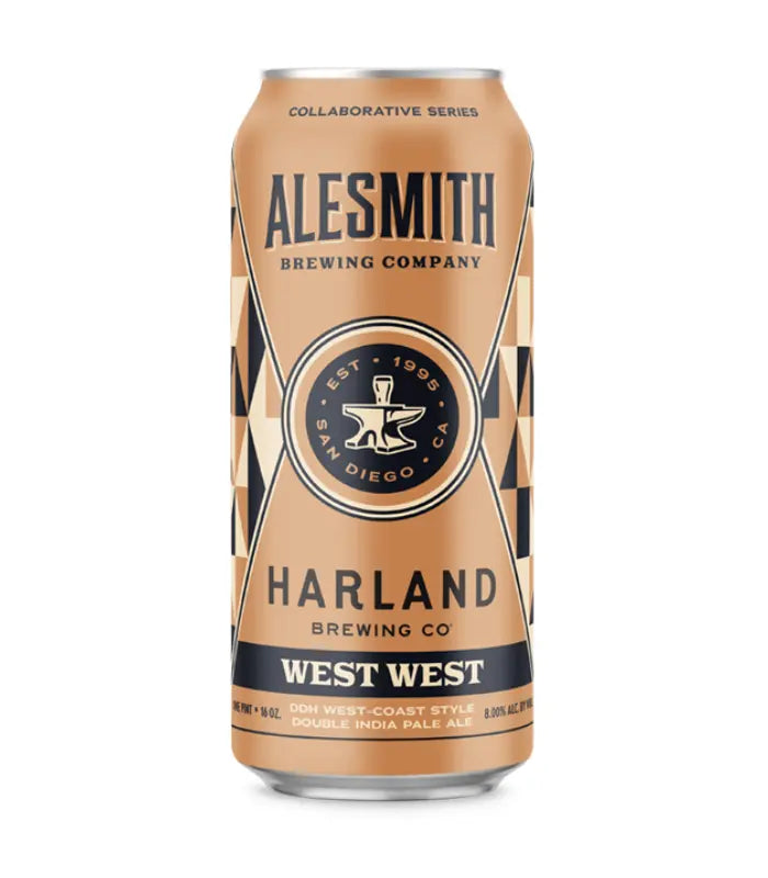 Buy Alesmith Brewing Company - Harland West West DDH West Coast Double IPA 4-Pack Online - The Barrel Tap Online Liquor Delivered