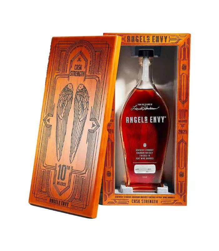 Buy Angel's Envy Limited Edition Cask Strength 2021 Release 750mL Online - The Barrel Tap Online Liquor Delivered