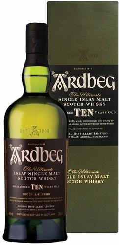 Buy Ardbeg 10 Year Single Malt Scotch Whisky 750mL Online - The Barrel Tap Online Liquor Delivered