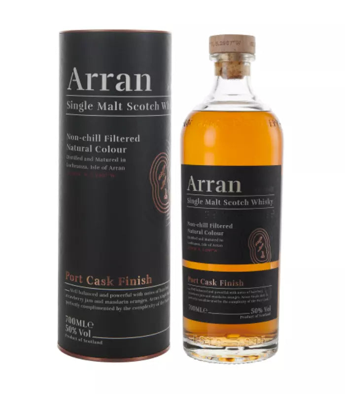 Buy Arran Port Cask Finish Single Malt Scotch 700mL Online - The Barrel Tap Online Liquor Delivered