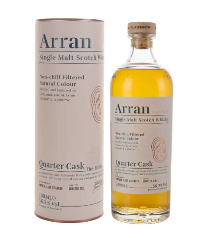 Buy Arran Quarter Cask 'The Bothy' Single Malt Scotch 700mL Online - The Barrel Tap Online Liquor Delivered