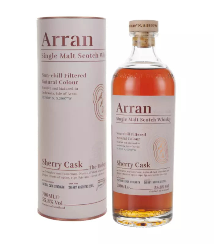 Buy Arran Sherry Cask 'The Bodega' Single Malt Scotch 700mL Online - The Barrel Tap Online Liquor Delivered
