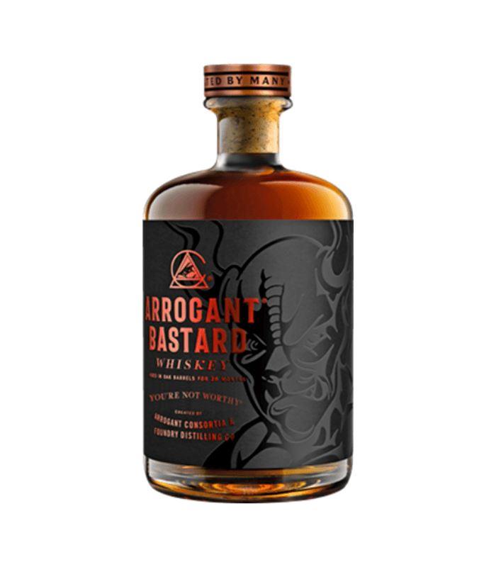 Buy Arrogant Bastard Whiskey 750mL Online - The Barrel Tap Online Liquor Delivered