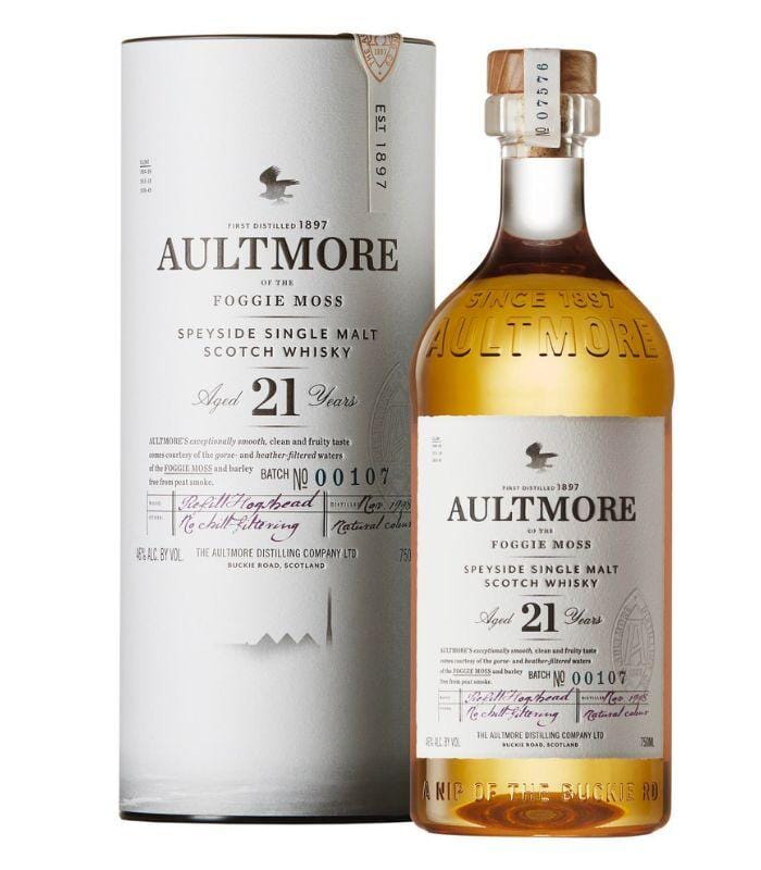 Buy Aultmore 21 Year Old Single Malt Scotch Whisky 750mL Online - The Barrel Tap Online Liquor Delivered