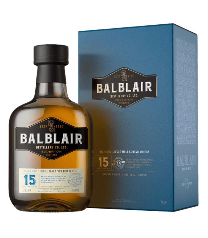 Buy Balblair 15 Year Highland Single Malt Scotch Whiskey 750mL Online - The Barrel Tap Online Liquor Delivered