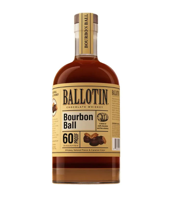 Buy Ballotin Bourbon Ball Chocolate Whiskey 750mL Online - The Barrel Tap Online Liquor Delivered
