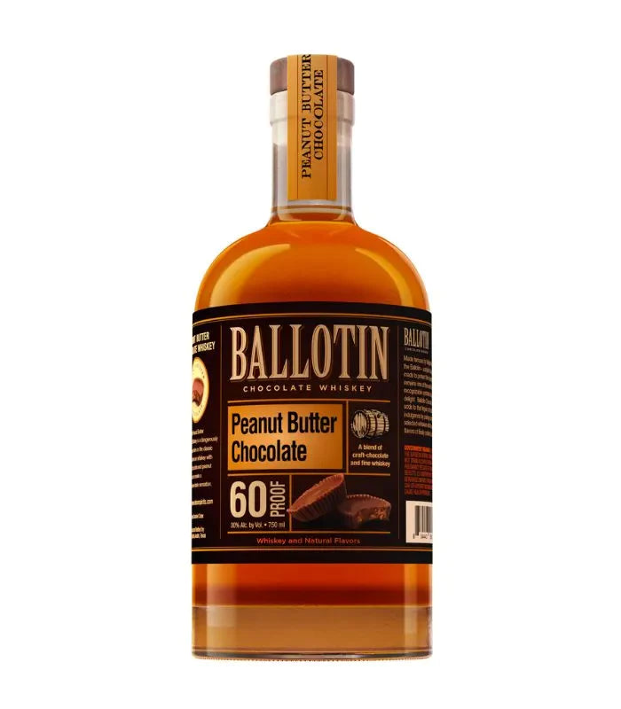 Buy Ballotin Peanut Butter Chocolate Whiskey 750mL Online - The Barrel Tap Online Liquor Delivered