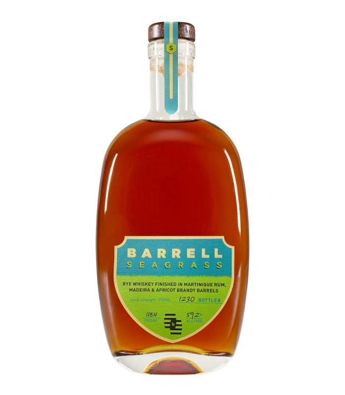Buy Barrell Seagrass Rye Whiskey 750mL Online - The Barrel Tap Online Liquor Delivered