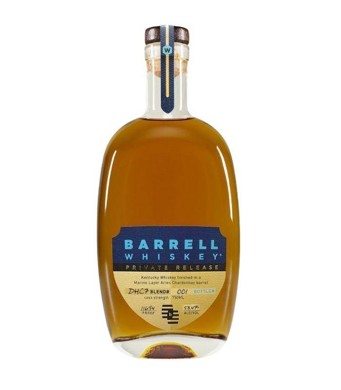 Buy Barrell Whiskey Private Release Blend DHC7 750mL Online - The Barrel Tap Online Liquor Delivered