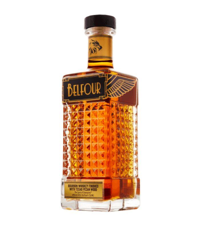 Buy Belfour Bourbon Whiskey Finish With Texas Pecan Wood 750mL Online - The Barrel Tap Online Liquor Delivered