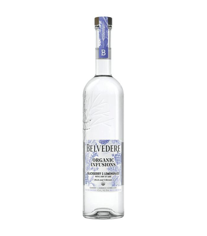 Buy Belvedere Organic Infusions Blackberry & Lemongrass Vodka 750mL Online - The Barrel Tap Online Liquor Delivered