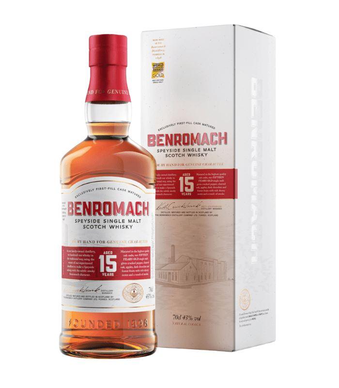 Buy Benromach Aged 15 Years Single Malt Scotch Whisky 750mL Online - The Barrel Tap Online Liquor Delivered