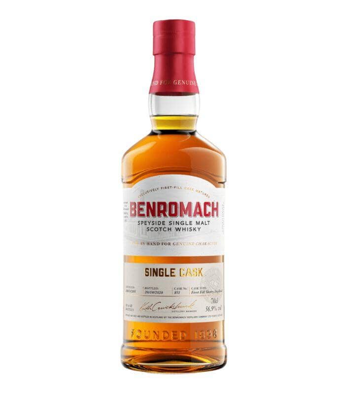 Buy Benromach Tam O'Shanter Single Cask Scotch Whisky 700mL Online - The Barrel Tap Online Liquor Delivered