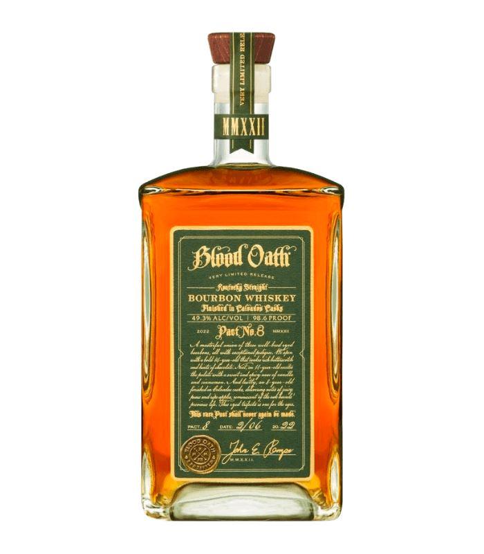 Buy Blood Oath Pact No. 8 Bourbon Whiskey 750mL Online - The Barrel Tap Online Liquor Delivered