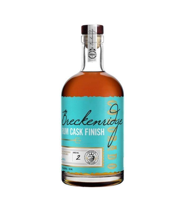 Buy Breckenridge Rum Cask Finish Bourbon Whiskey 750mL Online - The Barrel Tap Online Liquor Delivered