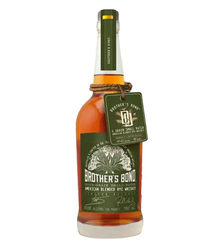 Buy Brother’s Bond American Blended Rye Whiskey By Ian Somerhalder & Paul Wesley 750mL Online - The Barrel Tap Online Liquor Delivered