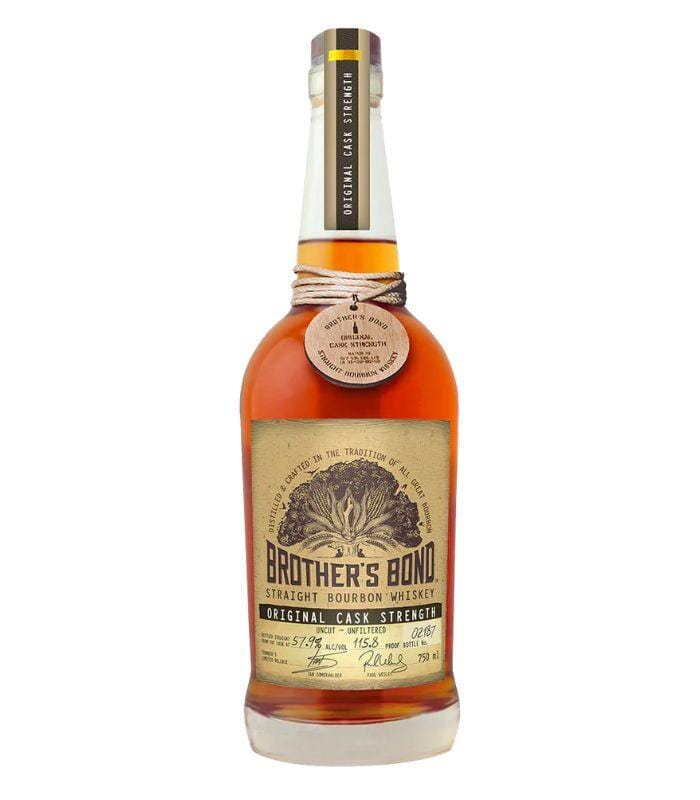 Buy Brother's Bond Cask Strength Bourbon Whiskey 750mL Online - The Barrel Tap Online Liquor Delivered
