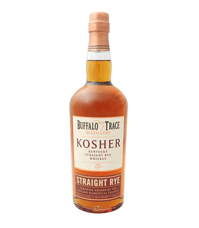 Buy Buffalo Trace Kosher Straight Rye Whiskey 750mL Online - The Barrel Tap Online Liquor Delivered