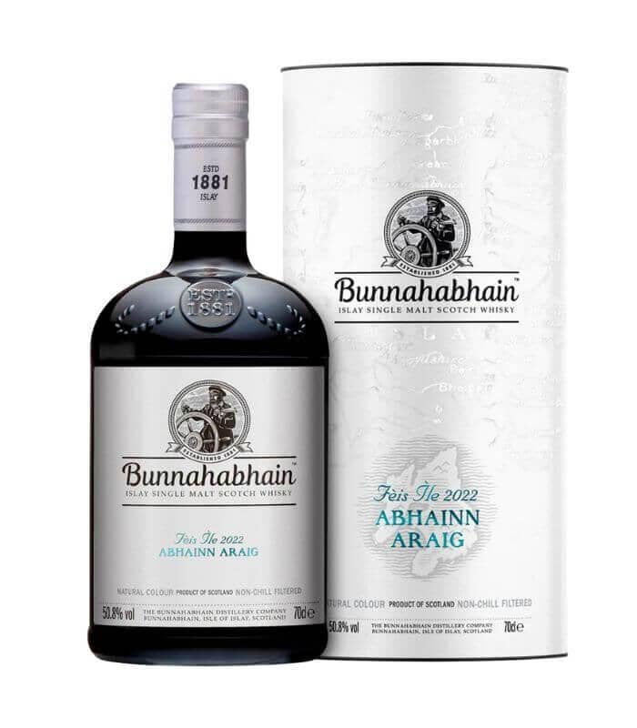 Buy Bunnahabhain Feis Ile 2022: Abhainn Araig Scotch Whisky 750mL Online - The Barrel Tap Online Liquor Delivered