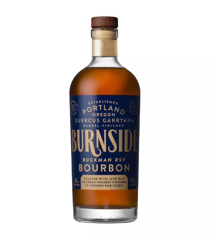 Buy Burnside Buckman RSV Bourbon Whiskey 750mL Online - The Barrel Tap Online Liquor Delivered