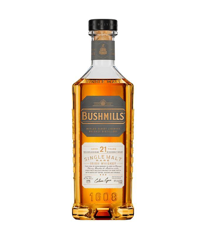 Buy Bushmills 21 Year Single Malt Irish Whiskey 750mL Online - The Barrel Tap Online Liquor Delivered